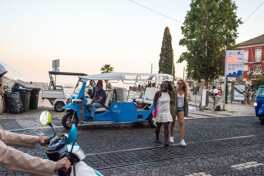 Lisbon by Tuk Tuk Guided Tour: City of Neighborhoods - Who will enjoy this ride most?