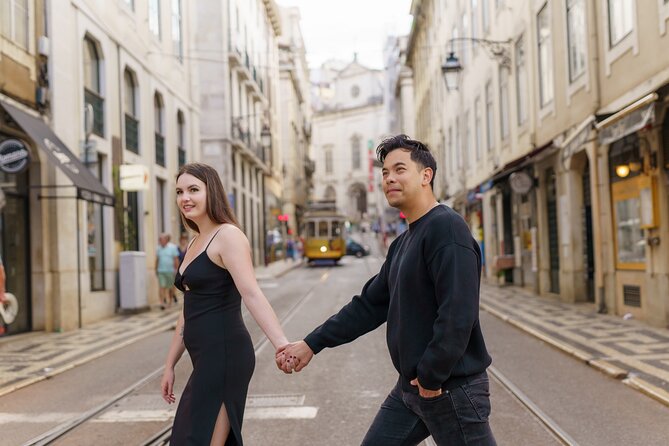 Lisbon Cinematic Photoshoot with Top-Rated Photographer - From Praça do Comércio to the Baixa squares