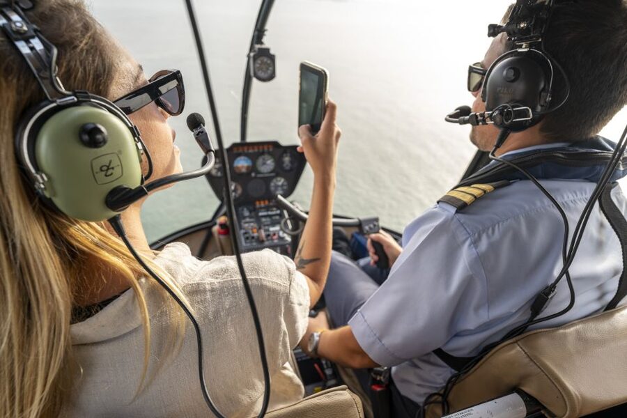 Lisbon: City and Coastline Sightseeing Helicopter Flight - What the 10-minute route shows you