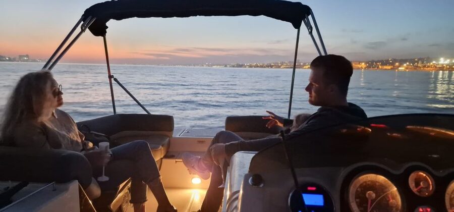 Lisbon: City Boat Cruise Daytime/Sunset/Night with Champagne - Belém Tower and Lisbon’s western waterfront