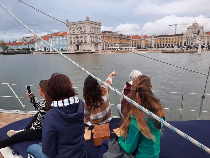 Lisbon: City Skyline Sailboat Cruise with Drink and Snacks - The crew and the small-group feel