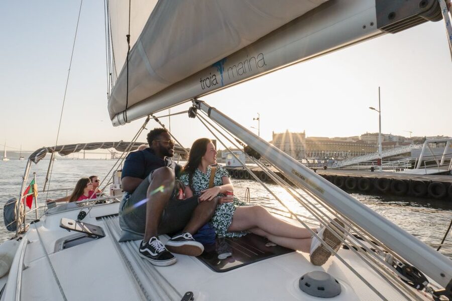 Lisbon: Daytime/Sunset/Night City Sailboat Tour with Drink - Choosing daytime, sunset, or night