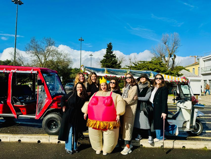 Lisbon: Discover Belem by electric Tuk Tuk - Belém Tower beside the Tagus