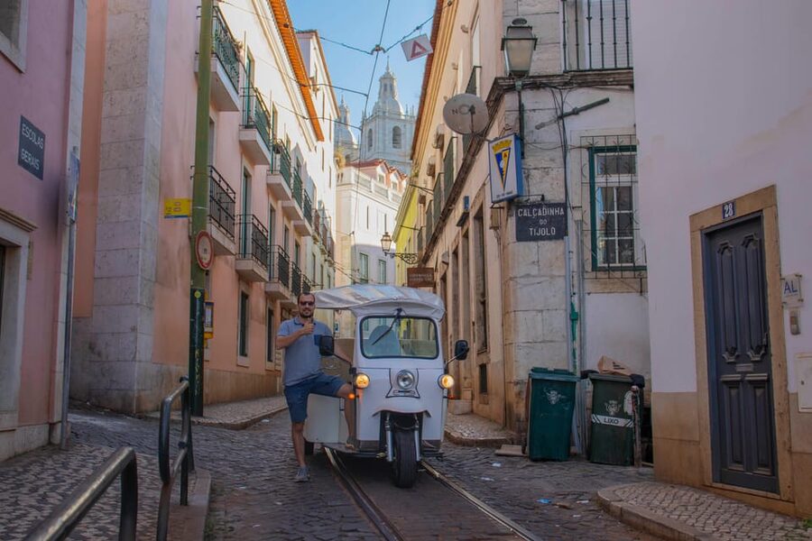 Lisbon: Early Morning TukTuk Tour - hotel/cruise ship pickup - How much value do you get for $76?