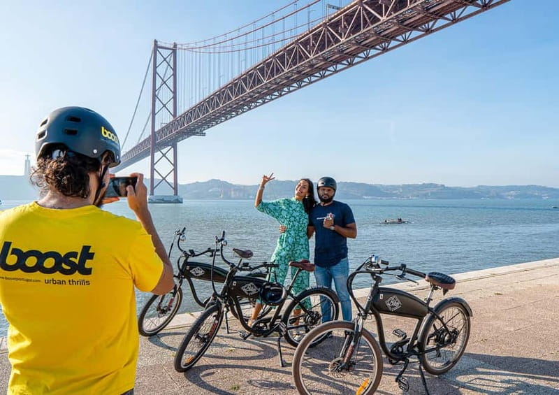 Lisbon: Electric Bike Tour by the River to Belém - Under the 25 de Abril Bridge