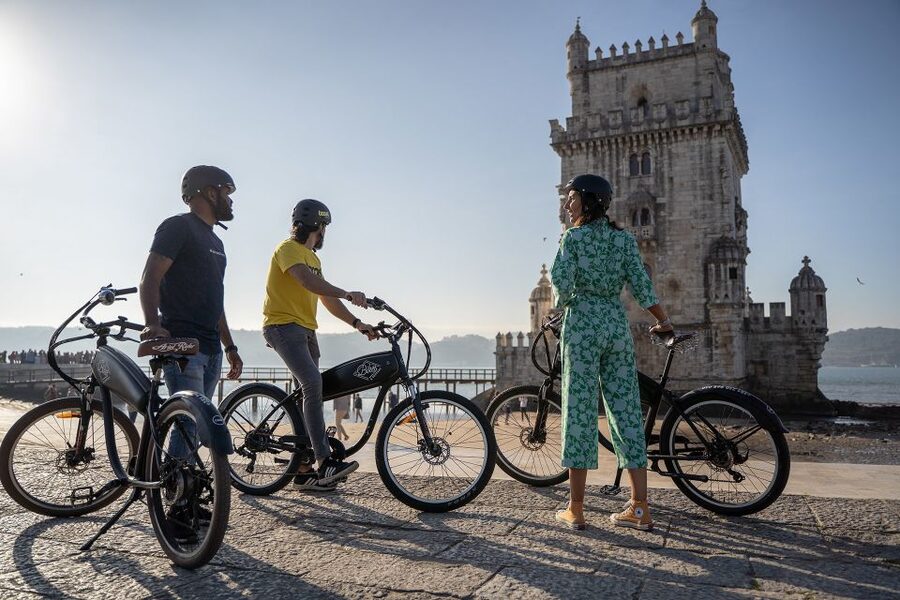 Lisbon: Electric Bike Tour by the River to Belém - Belém Tower at the end of the ride
