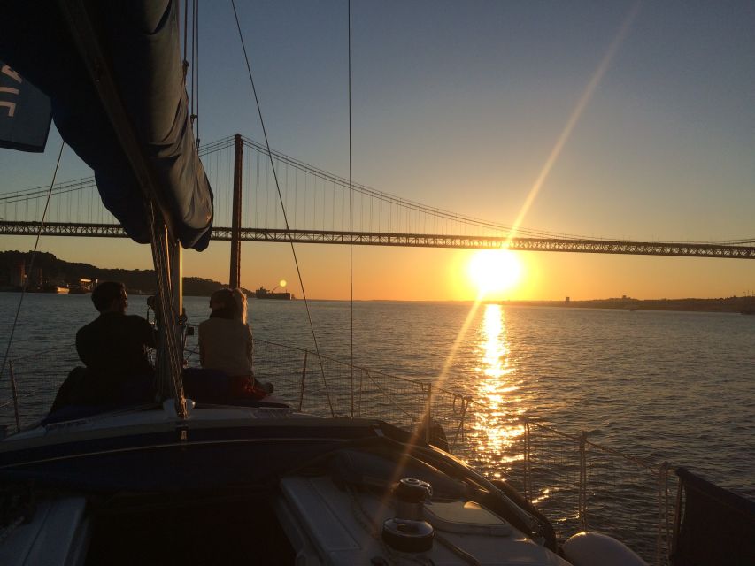 Lisbon: Enjoy a Sunset or Night Tagus River Sailboat Cruise - Sunset, night sailing, and the river breeze
