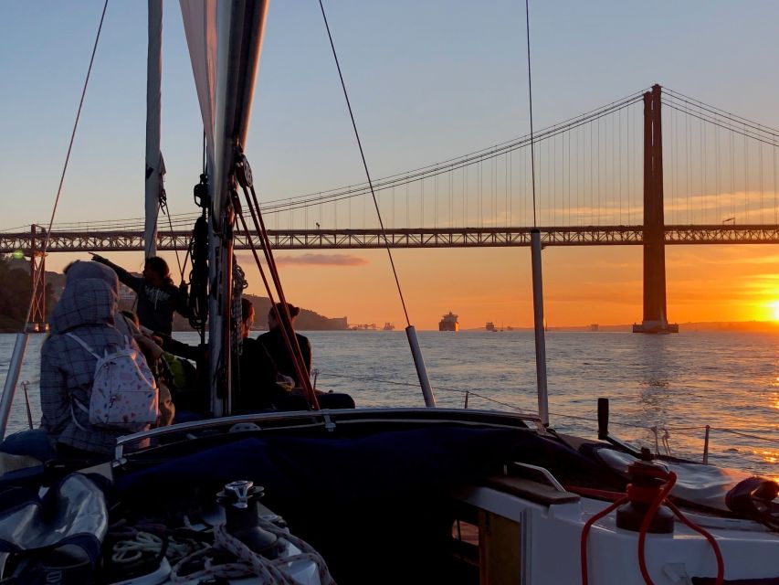 Lisbon: Enjoy a Sunset or Night Tagus River Sailboat Cruise - What the crew adds to the experience
