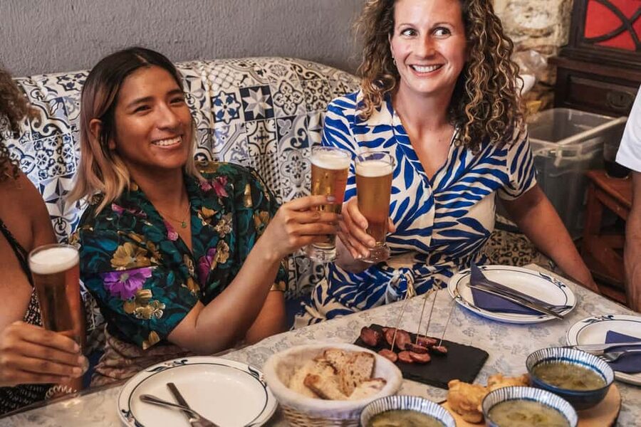 Lisbon: Food Crawl Walking Tour with Local Tastings - Eight tastings, from cured meats to seafood