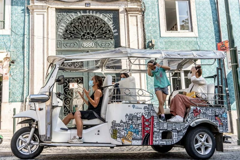 Lisbon: Food Tasting Tour by Tuk Tuk with 2 Stops - Why the electric tuk tuk works in Lisbon