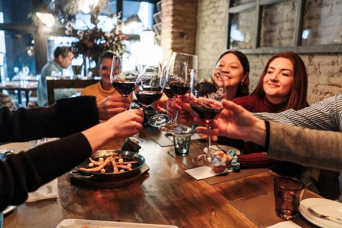 Lisbon Food Tour with Portuguese Wine: Taste the Best of Portugal - Bifana, croqueta, and beer on Rua da Madalena