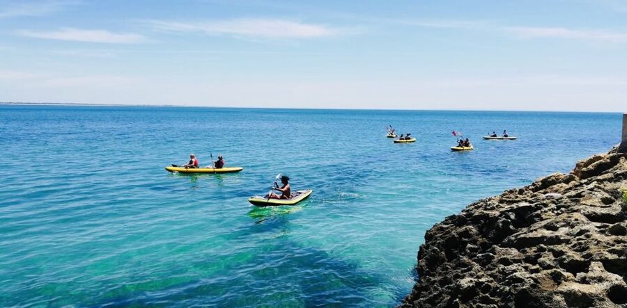 Lisbon: Full-Day Kayak Tour with Picnic and Transfer - Swimming, Snorkeling, and Time on Shore