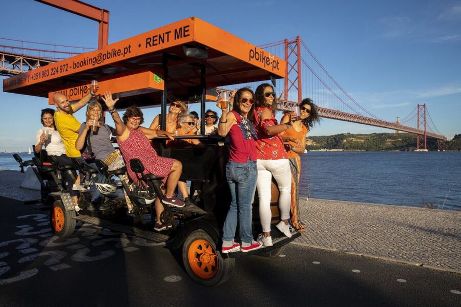 Lisbon: Fun Beer Bike by the Seafront - Key points to know before you book