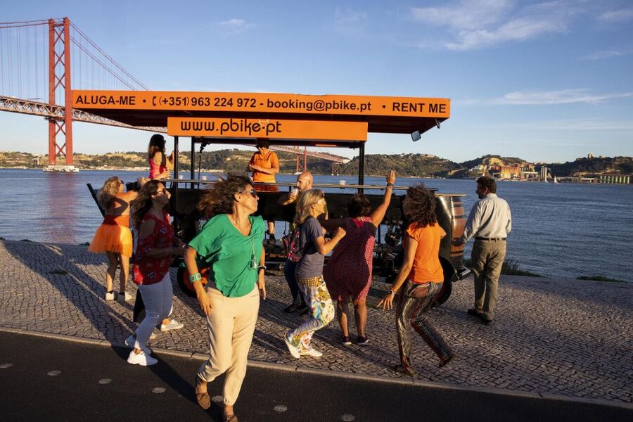 Lisbon: Fun Beer Bike by the Seafront - Booking value, cancellation, and practical rules