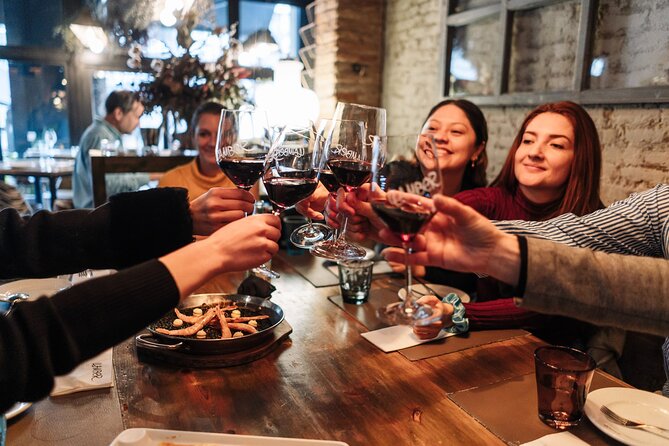 Lisbon Gastronomic Food Tour with Wine in Baixa - First plates on Rua dos Fanqueiros