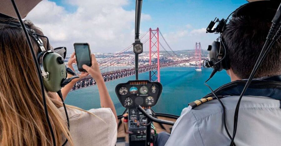 Lisbon: Helicopter Ride, Boat Trip, & Old Town Walking Tour - Rossio, Bairro Alto, and the earthquake ruins