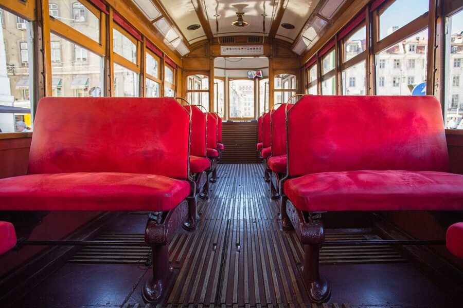 Lisbon: Hills Red Tram Tour by Tram 28 Route 24-Hour Ticket - Castelo São Jorge from the tram route