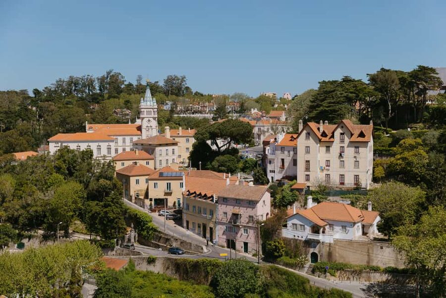 Lisbon: MiniBus Sintra, Pena, Regaleira, Cap Roca Tour - Cabo da Roca and the Atlantic cliffs