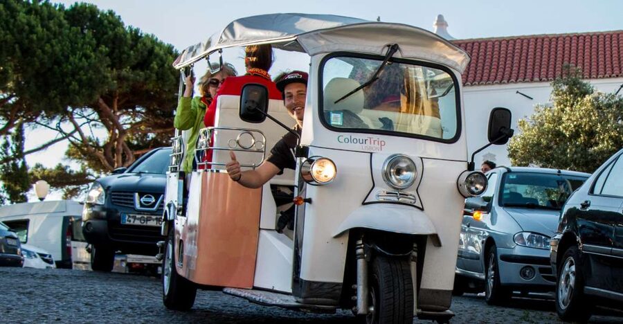 Lisbon: Panoramic Historical Sightseeing Tour by Tuk Tuk - Portas do Sol and the view across the Tagus