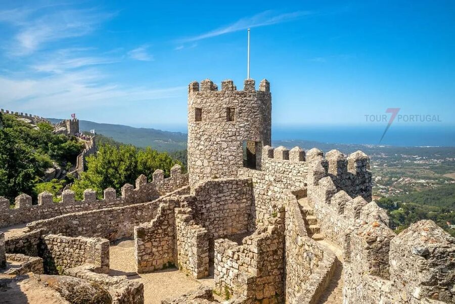 Lisbon: Pena Palace, Moorish Castle, Qta. Regaleira & Sintra - Pena Palace and its gardens