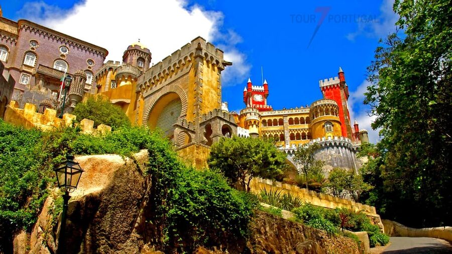 Lisbon: Pena Palace, Moorish Castle, Qta. Regaleira & Sintra - Cabo da Roca and Cascais: the optional coastal finish