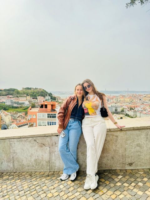 Lisbon: Private Sightseeing Tour by Tuk-Tuk - Santa Luzia and Portas do Sol: two views, two moods