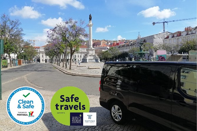 Lisbon Private Transfer to Airport - Hotel, port, and private-address pickups
