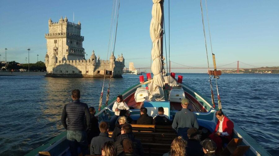 Lisbon: River Tagus Sightseeing Cruise in Traditional Vessel - Belém’s monuments from the Tagus