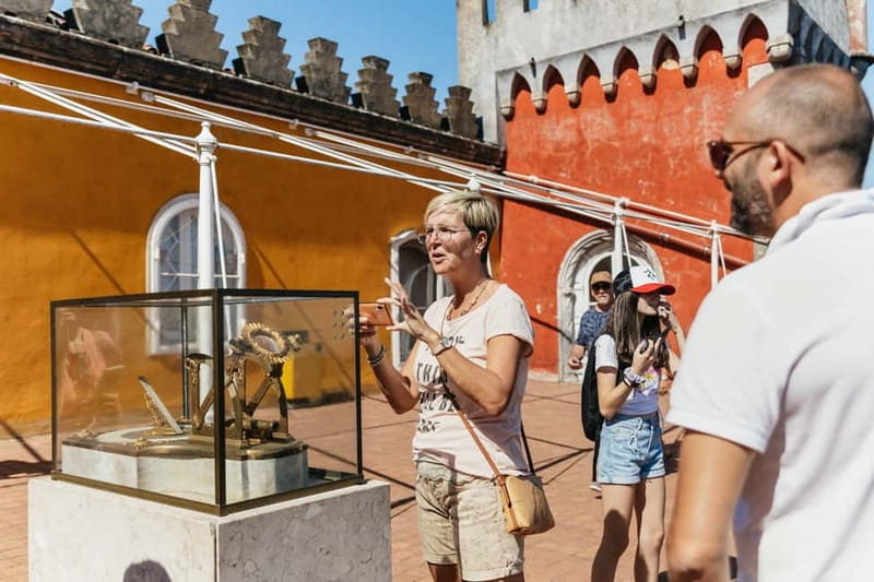 Lisbon: Sintra, Pena, Cabo da Roca, Cascais Tour with Pickup - Azenhas do Mar and its sea pools