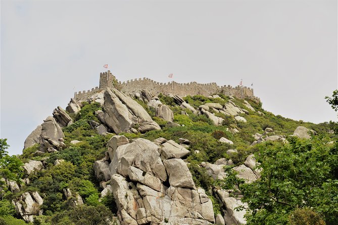 Lisbon: Sintra, Pena, Cabo da Roca Coast & Cascais Tour - Pena Park and the colorful hilltop terraces