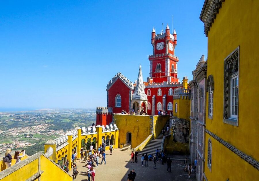 Lisbon: Sintra, Pena Palace, Cabo Roca Coast & Cascais Tour - Guincho Beach and the Atlantic road