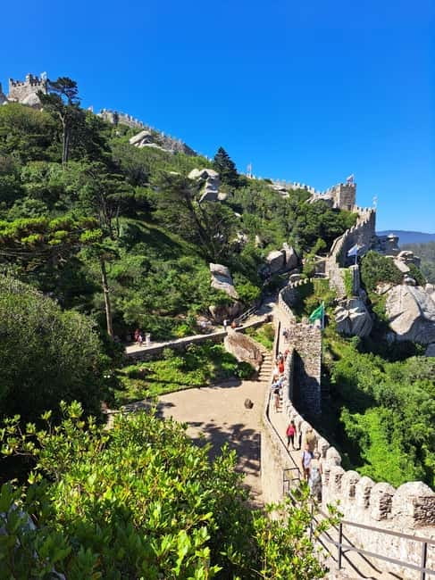Lisbon: Sintra, Pena Palace, Moorish Castle & Regaleira Tour - Monserrate Palace, Cabo da Roca, and the Atlantic turn
