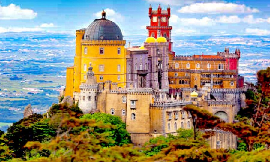 Lisbon: Sintra, Pena Palace, Quinta Regaleira, Cascais Tour - Quinta da Regaleira’s tunnels and garden paths