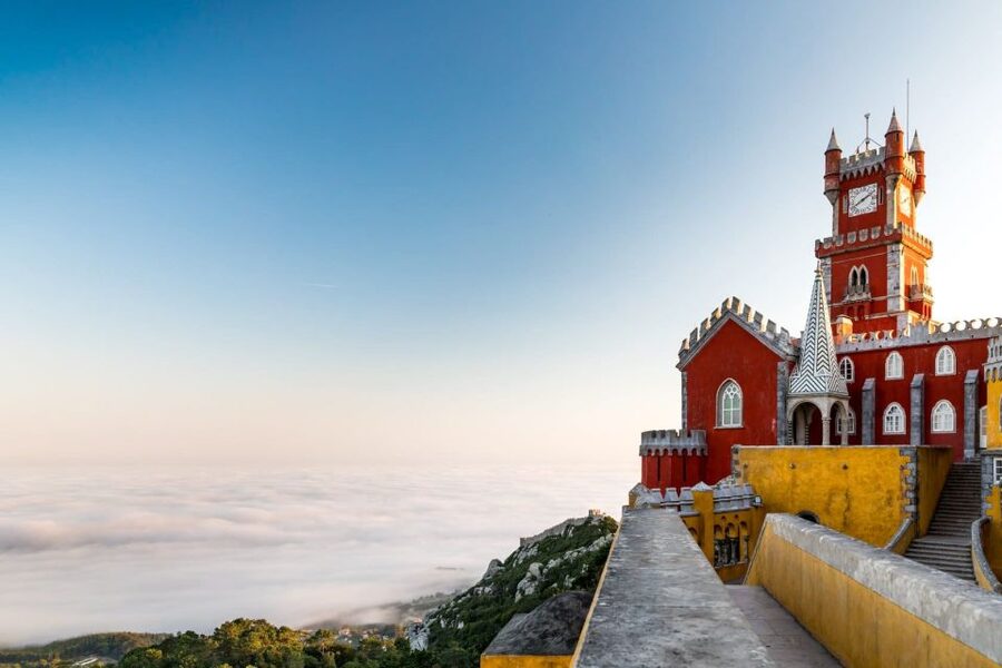 Lisbon: Sintra, Pena Palace, Quinta Regaleira, Cascais Tour - The road to Guincho Beach and western Portugal
