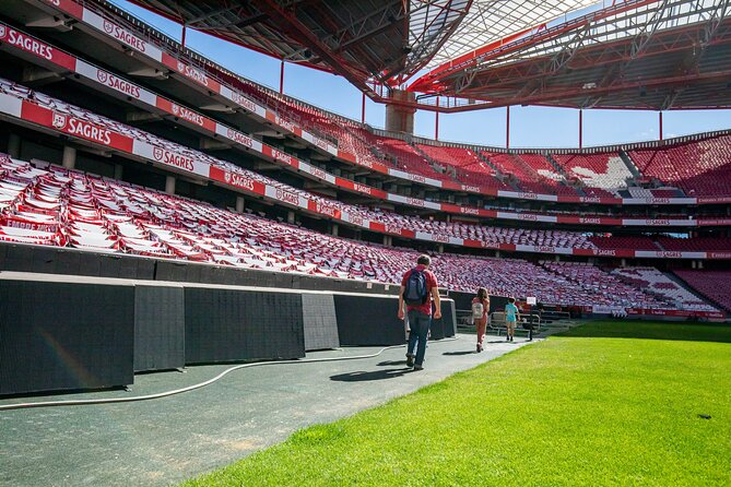 Lisbon SL Benfica Stadium & Museum Tour with Scarf - The stadium route: seats, media rooms, and the pitch