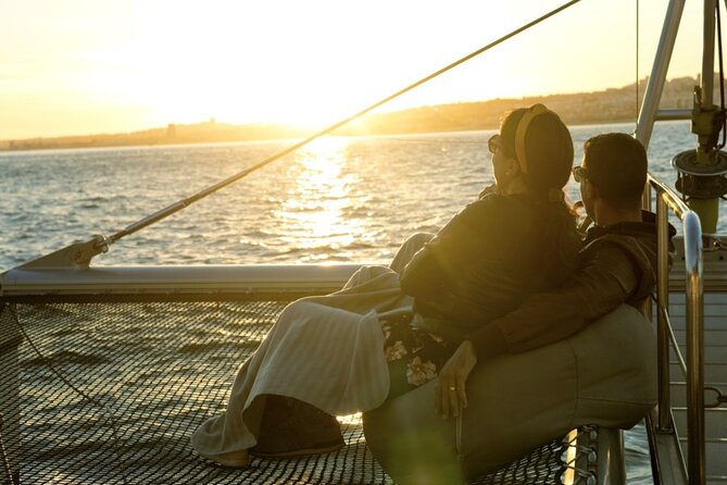 Lisbon: Sunset Catamaran Boat Tour with Music and Drinks - What the crew provides, and what it does not