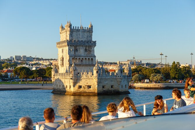 Lisbon Sunset Cruise with Wine and Snacks - The open deck is worth arriving early for