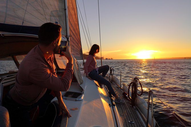Lisbon Sunset Sailing Tour on Luxury Sailing Yacht with 2 Drinks - Lisbon’s center from the water