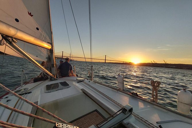 Lisbon Sunset Sailing with Portuguese Wine and History - Terreiro do Paço and the old city hills