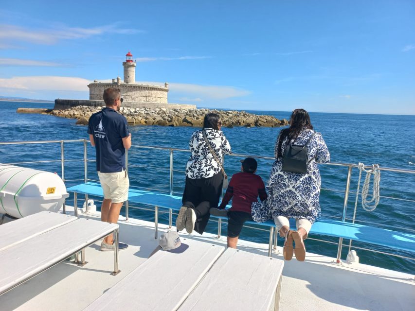 Lisbon: Tagus River Cruise to the Ocean & Dolphin Watching - Belém Tower, the Discoveries monument, and the power station