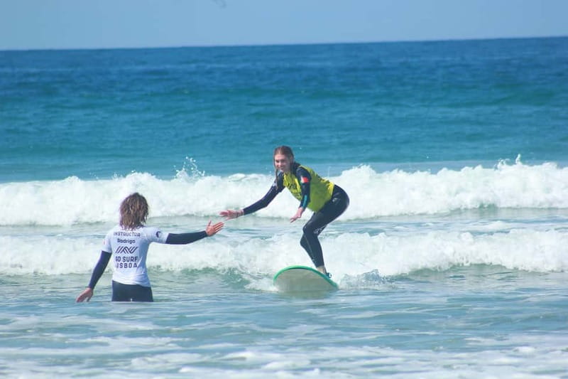 Lisbon: The Surf Instructor - surf lessons with transfer - What makes the beach useful for beginners