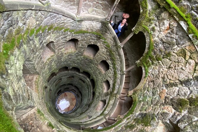 Lisbon to Sintra Pena & Regaleira guided tour in 8pax group - Quinta da Regaleira and the famous Initiation Well