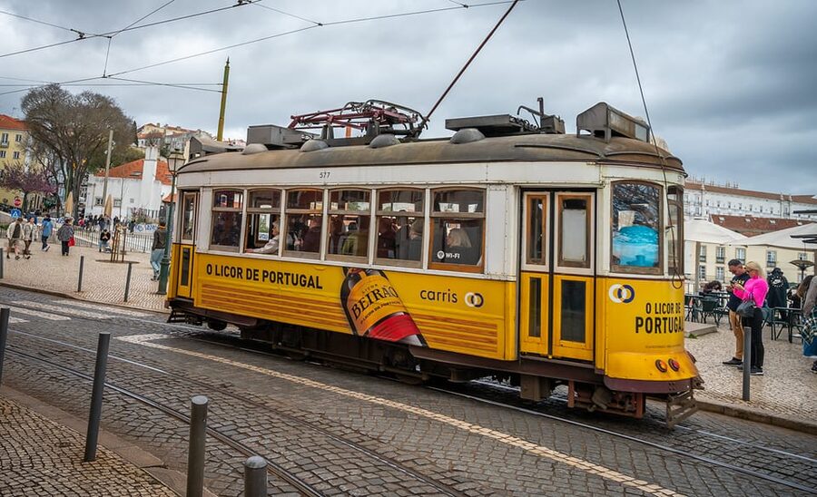 Lisbon: Tram 28 Entry Ticket & Audio Guide with 24-Hour Pass - Meeting Alex, George, or another host at Rossio Square