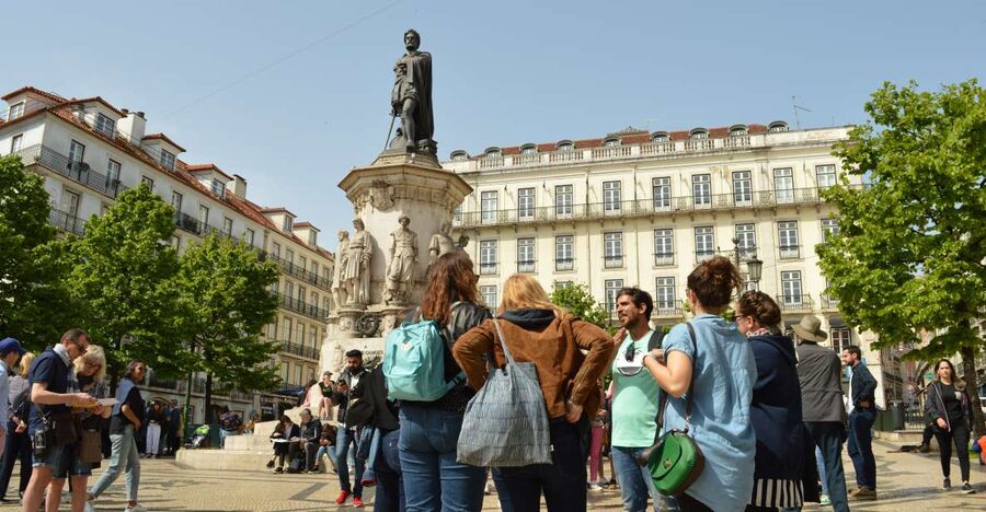 Lisbon: Walking Tour in the Center (Max 12 Participants) - Starting at Rossio Square, Lisbon’s natural front door