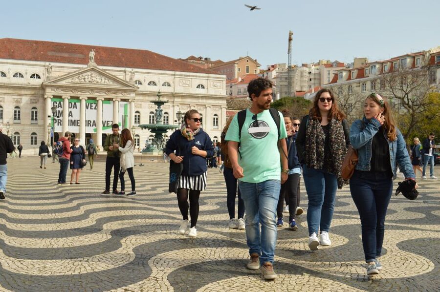Lisbon: Walking Tour in the Center (Max 12 Participants) - Rua Augusta and the riverfront finish