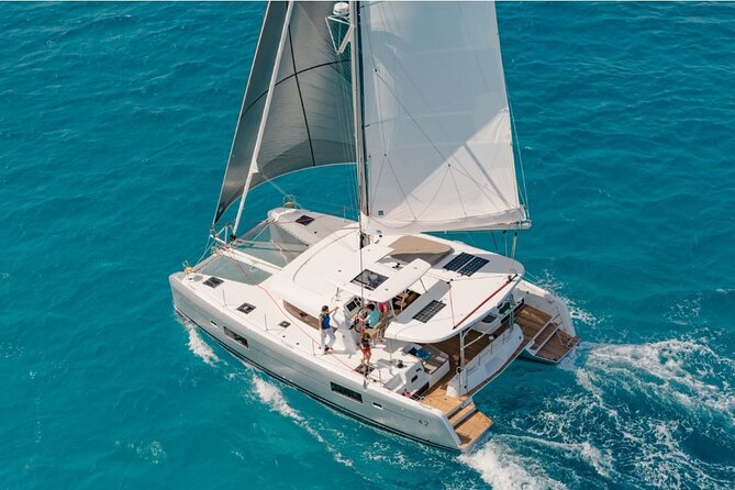 LUXURY Catamaran Sunset and Wine cruise - The south bank, Cacilhas, and Cristo Rei