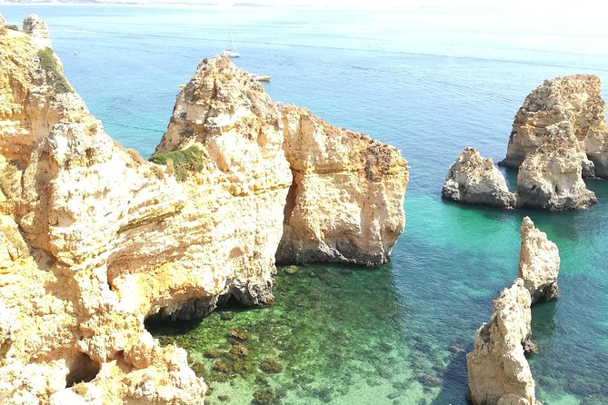 Private Algarve: Benagil Caves, Lagos Cliffs & Hidden Beaches - Ponta da Piedade is the visual high point
