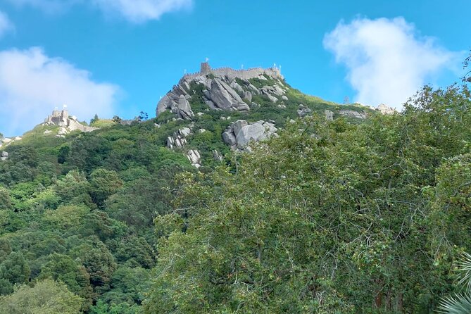 Private Tour Sintra, Palaces and Mountain Tuk Tuk(2 to 6 people) - The Moorish Castle walls and the climb to the summit