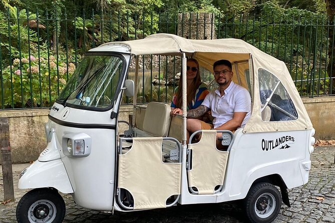 Private Tuk Tuk Tour around Sintra - Pena Palace from the best outside viewpoints