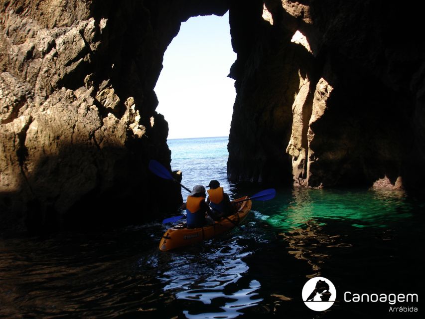 Sesimbra: Arrábida Natural Park Guided Kayaking Tour - Sea caves, narrow passages, and changing conditions